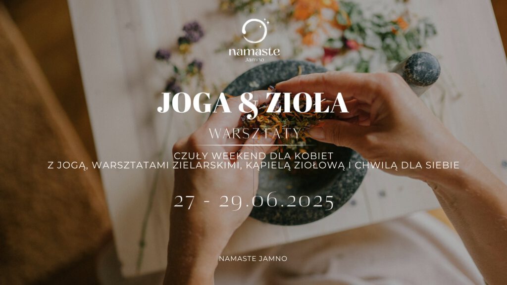 Zapraszam Cię na wyjątkowy weekend
Jeśli potrzebujesz popracować nad swoim ciałem uwolnić stare zastane emocje z miednicy(terapia TRE)popracować nad swoim ciałem pod opieką profesjonalisty , który zadba o to by wykonywane asany były zrobione odpowiednio dla Twojego ciała. Jeśli masz ochotę na relaks przy misach , kąpiel w bali,na udział w warsztatach zielarskich, które poprowadzi naturopatka z 18 letnim doświadczeniem ,która nauczy Cię jak macerować zioła i powie jaka mieszanka ziołowa polepszy Twoje samopoczucie , którą sama skomponujesz dla siebie ,to ten wyjazd jest dla Ciebie.
Aaa zapomniałabym…
jak lubisz pyszne wege jedzonko tworzone z miłością przez naszą cudotwórczynie Panią Marię to zapisuj się czym prędzej.